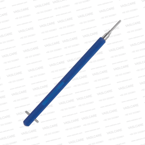 Manche de couteau léger Kaye avec broche transversale 6-1/8 po (15,5 cm), manche de scalpel chirurgical rond pour lames B-P 10-15 par Vaslcare - Product Image 4