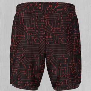 OEM ODM Vintage Casual Men Shorts New Custom Made Dry Fit Sublimation Shorts Low MOQ In Stock - Product Image 4