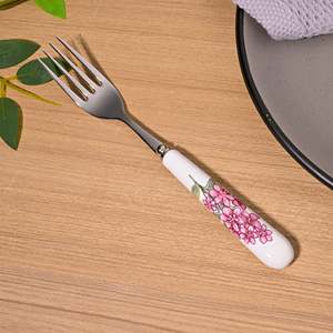 Lilac Charm Eco-Friendly Stainless Steel <b>Forks</b> Luxury Set of 6 for Home Restaurant Kitchen Including Food Picks Salad <b>Forks</b> - Product Image 5