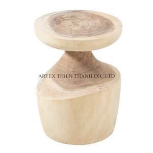 New Arrival Solid Wood <b>Stool</b> Handmade Natural Wooden Side <b>Table</b> Rustic Home Furniture Wholesale Factory Direct Premium X - Product Image 2