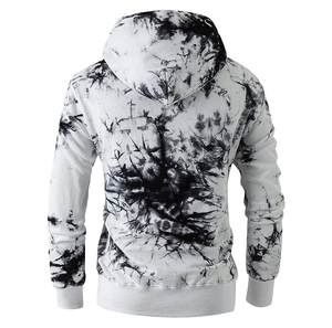 Sudadera con capucha para hombre, estilo streetwear, de alta calidad, personalizada, con media cremallera, de algodón transpirable, básica, más vendida. - Product Image 5