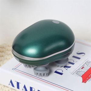 Portable Reusable Eco-Friendly Silicone Waterproof Hair Scalp Spa Massager Vibration Head Massage <b>Machine</b> for Blood Circulation - Product Image 3