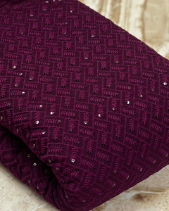 SQ embroidery fabric sequin fabric embroidered kaftan fabric embroidery abaya fabric lace fabric boutique fashion wholesale bulk - Product Image 5