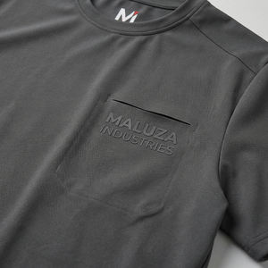 Camiseta Deportiva Extra Grande para Hombre, Transpirable, para Gimnasio, Correr, Entrenamiento, Ropa Deportiva, Camiseta Técnica de Poliéster/Algodón Maluza - Product Image 5