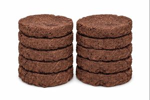 Natural Cow Dung Cakes for Havan Pooja Organic Fuel Eco Friendly Dried Gobar Kande for Cooking Heating Ritual Use India Premiums - Product Image 3