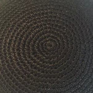 Chapeau Kippa en Crochet Noir Élégant DMC pour Femmes BETTYLUORI 100% Coton Utilisation Quatre Saisons pour Quotidien, Fêtes, Extérieur et Affaires - Product Image 3