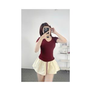 Falda Elástica de Alta Calidad para Mujer, Falda Corta Cómoda, Secado Rápido, Muchos Colores, Ropa de Negocios a la Moda - Product Image 4