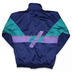 Vente en gros de survêtement coupe-vent décontracté en polyester 100% personnalisé ensemble de jogging pour hommes motif solide pour l'hiver - Product Image 3
