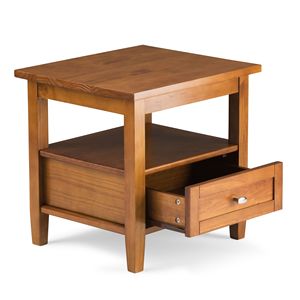 Tavolino Shaker Marrone Dorato Chiaro per Arredamento Soggiorno - Product Image 6