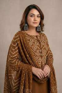 Conjunto de Kurta, Pantalón y Dupatta de Algodón para Mujer, Ropa Casual y Festiva al Mejor Precio al por Mayor - Product Image 3