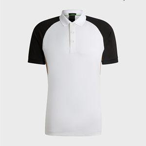 Chemises polo pour hommes avec design patchwork, nouvelle collection, logo personnalisé, couleur unie, respirantes, très vendues - Product Image 1