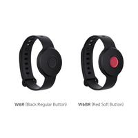 Botón de Pánico MokoSmart de Fácil Activación, Batería Integrada, Sensor Beacon BLE5.0, Pulsera Impermeable IP67