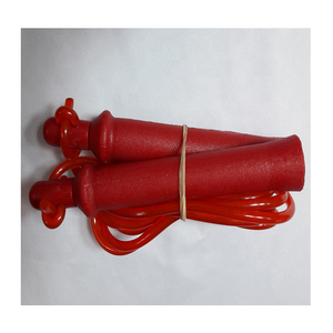 Cordes à sauter d'entraînement personnalisées avec poignée en plastique et impression d'étiquettes privées, répondant aux exigences des clients, pour MMA, fitness et gym - Product Image 4