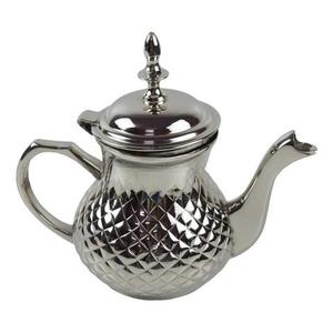 Tetera árabe plateada más vendida, soporte para café, olla coleccionable de latón hecha a mano, tetera grande, cafetera, calentador - Product Image 5