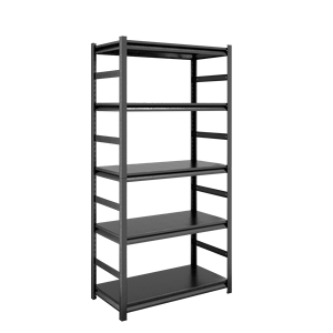 Scaffalatura Metallica Robusta a 5 Ripiani, Unità di Stoccaggio Regolabili con Capacità di Carico di 900 kg per Cucina, Garage, Dispensa, Dimensioni H63 L31.5 - Product Image 6