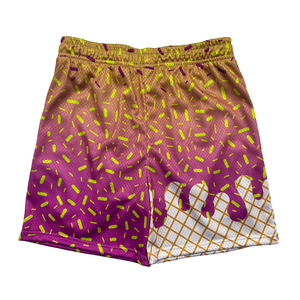 Pantalones Cortos Deportivos Personalizados de Alta Calidad al por Mayor, Pantalones Cortos de Baloncesto de Malla Personalizados para Hombre, Sublimados en Poliéster - Product Image 4