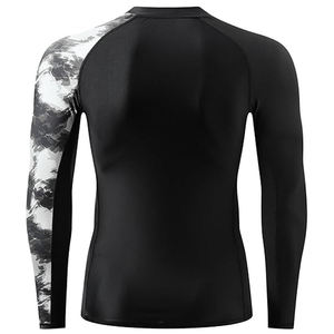 Maillot de bain à manches longues pour homme, protection UV, séchage rapide, surf, plage, vêtements de sport - Product Image 1