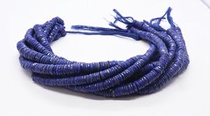 AAA Natural Lapis Lazuli Faceted <b>Washer</b> Shape <b>Beads</b> Lapis Lazuli <b>Beads</b> 14 Inch Faceted Lapis Tyre <b>Beads</b> Wholesale Gemstone <b>Beads</b> - Product Image 4