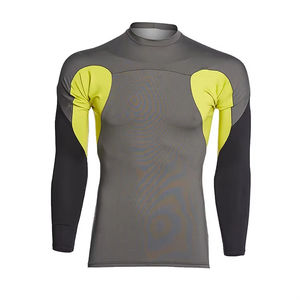 Chemises de compression personnalisées Rash Guard, séchage rapide, vêtements de sport Rash Guard, chemise de compression à manches longues pour hommes - Product Image 1