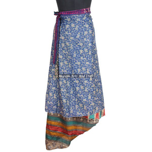 Nuevo Vestido Envolvente Mágico de Seda Vintage de 2 Capas, Reversible, para Playa, 38 Pulgadas, Estilo Hobo para Mujer, ¡Gran Oferta! - Product Image 6