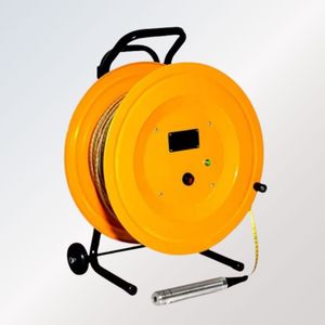 Indicador de Nivel de Agua en Pozos, Medidor de Profundidad de Agua Subterránea Portátil con Cinta Métrica de Acero y Alarma Sonora y Luminosa - Product Image 3
