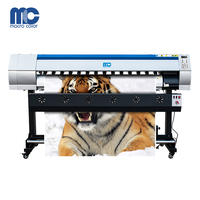 Industrial al aire libre eco-solvente 1,6 M 1,8 m impresora de gran formato impresora de sublimación de transferencia de calor toda la Impresión textil de tela