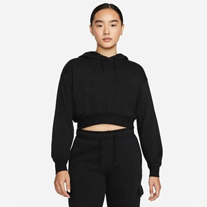 Prix d'usine Pull ample à manches longues pour femmes Sweat à capuche en coton vierge surdimensionné OEM personnalisé pour femmes pour l'automne - Product Image 1