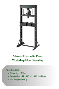 Meilleure technologie VTEW 0125 Roue anglaise d'établi professionnelle 12 "305mm Forme de gorge jusqu'à 16 Ga 1.5mm Acier doux au Vietnam - Product Image 3