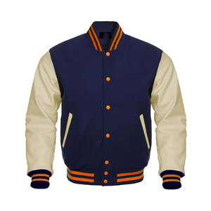 Custom Fit <b>Canvas</b> Varsity <b>Jacket</b> for High School & College Winter Wear Private Label with Front Logo Waterproof & Windproof - Product Image 4