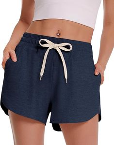 Shorts de sport taille haute premium pour femmes, pour la course à pied, la gym et l'exercice, en tissu doux et ajustables - Product Image 5