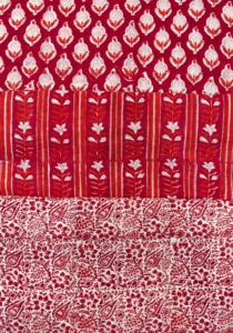 Tela india artesanal con estampado en bloque, tela de algodón suave, ligera y de primera calidad, lista para exportación a granel, precio al por mayor. - Product Image 4