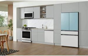 28,8 pieds cubes Réfrigérateur intelligent sur mesure à 4 portes françaises, prêt pour l'installation encastrée avec étagères réglables - Product Image 3