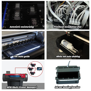 Impresora DTF Profesional de 60 cm y 6 Cabezales I3200, Máquina de Impresión Digital DTF de 9 Colores de Alta Velocidad para Impresión Personalizada de Camisetas - Product Image 2
