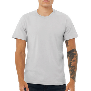 เสื้อยืดแขนสั้นยูนิเซ็กซ์ ผ้าเจอร์ซีย์ทรงทันสมัย สำหรับผู้ชาย - Product Image 1