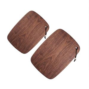 Tabla de cortar de madera de acacia con cuerda para colgar, precio de fábrica al por mayor, tabla de cortar de madera maciza para frutas y verduras - Product Image 4