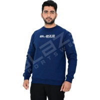 Sweat-shirts d'hiver pour hommes avec logo personnalisé - Broderie et impression sérigraphiée, imperméables, respirants, en molleton de coton uni blanc et noir