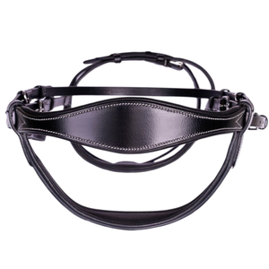 Al por mayor: Brida de cuero para caballo con ceñilla de brillo y cabezada con costuras decorativas, equipo ecuestre OEM, fabricante de aparejos, personalizado ADIBA - Product Image 2