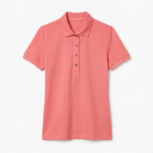 Camiseta Polo para Mujer, 100% Poliéster, con Logotipo Personalizado Tejido, Transpirable y de Corte Corto, Venta al Por Mayor - Product Image 1
