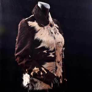 Chaqueta de Motociclista Premium de Moda, de Alta Calidad, con Logotipo Personalizado, de Cuero Genuino y Lona Acolchada, con Forro de Lana para Invierno - Product Image 5