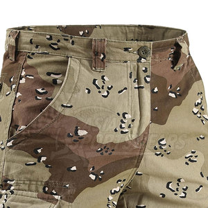 Shorts cargo mi-longs décontractés pour hommes avec logo personnalisé, en matière premium, écologiques, respirants, à braguette boutonnée, tricotés, design fonctionnel - Product Image 5