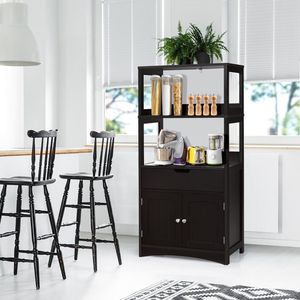 Mobile da Cucina con Cassetto, Ripiano Aperto e Design a 2 Ante - Product Image 1