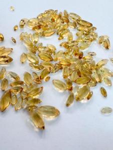 Piedra Preciosa de Citrino Natural con Corte Marquise y Facetas para Joyería, Color Amarillo, Marca Gigli Rigli Gems, Origen Rajasthan - Product Image 5