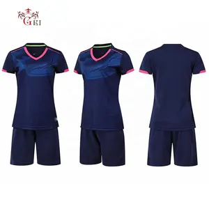 OEM Fußball Frauen Uniform Fußball training Trikot Custom ized Frauen Sublimation Custom Sports Club Uniform