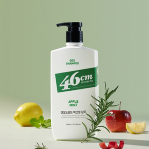 ELASTINE Shampoo Deodorante Leggermente Acido 46cm & Soluzione Profumo Menta e Mela 600ml *2 - Product Image 1