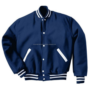 Blouson aviateur surdimensionné en polaire de haute qualité pour hommes, style universitaire avec plusieurs poches OEM disponible - Product Image 2