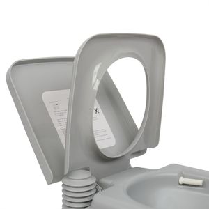 WC Portatile da 20L in HDPE con Pannello Sandwich, Moderno ed Ecologico, con Doppia Uscita per Uso Esterno - Product Image 4