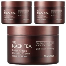 Tony Moly The Black Tea London Classic Cleansing Cream 3 pezzi 200ml Detergente Viso Scontato - Product Image 1