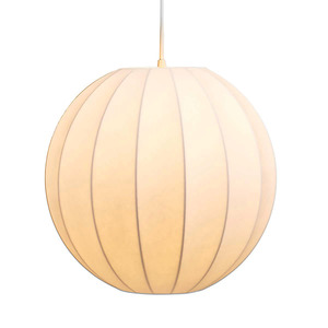 Lampe suspendue en tissu à motif tourbillonnant nordique moderne, luminaire suspendu vintage en forme de cocon, lustre créatif de forme organique pour restaurant et salle à manger - Product Image 4