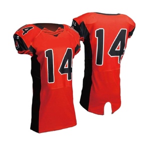 Camiseta de fútbol americano para hombre y mujer, ropa bordada, camisas personalizadas, algodón XXL para equipo - Product Image 1