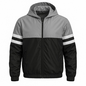 Men Windbreaker <b>Jacket</b> Lightweight Waterproof Windproof <b>Hooded</b> Outdoor Running Hiking Casual Streetwear Zip Up <b>Rain</b> <b>Jacket</b> - Product Image 6